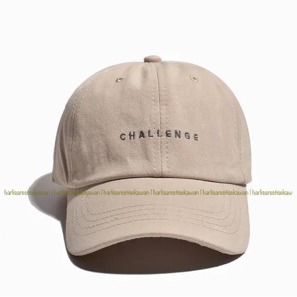 topi distro baseball bordir challenge/topi pria dan wanita terbaru