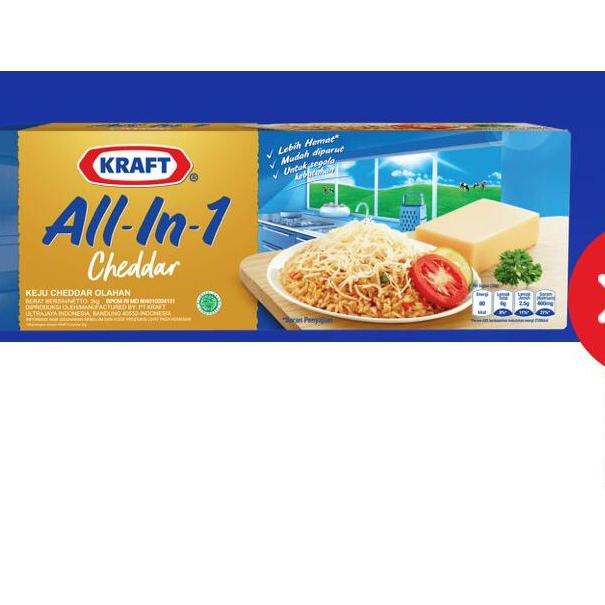 

Mau Keju Kraft Cheddar All-in-1 2kg - Cheese