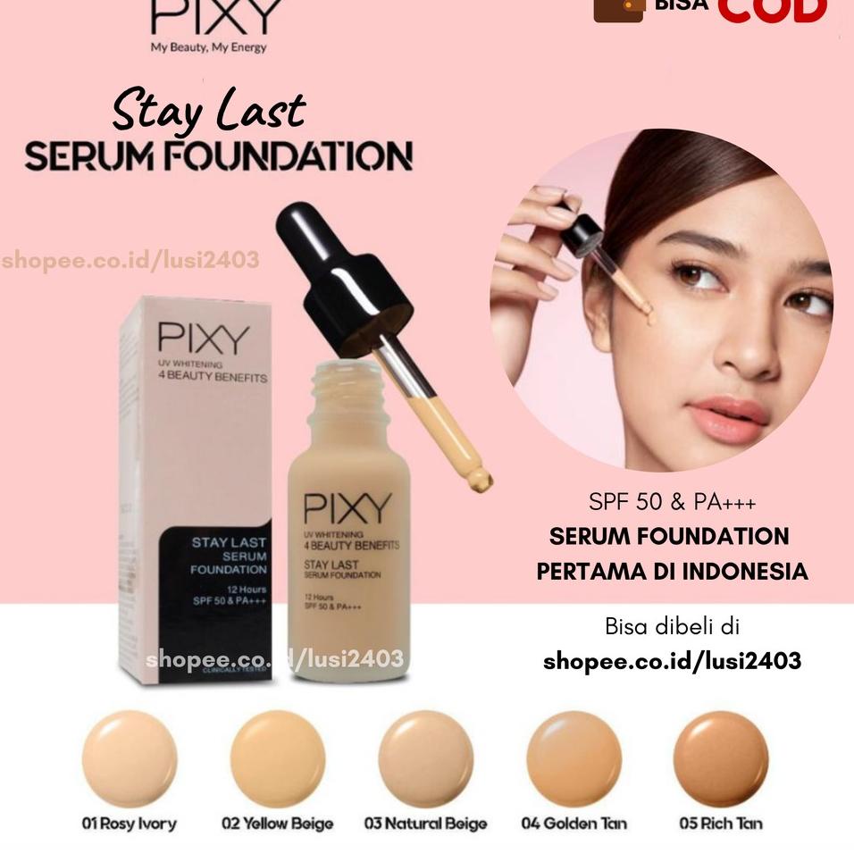 ⅍ Pixy Stay Last Serum Foundation ➧
