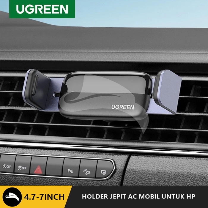 AC Mini UGREEN 10422 MINI CAR AIR VENT AC PHONE HOLDER MOUNT HP GPS WAZE(T8W4) Bisa Dibawa Kemana-ma