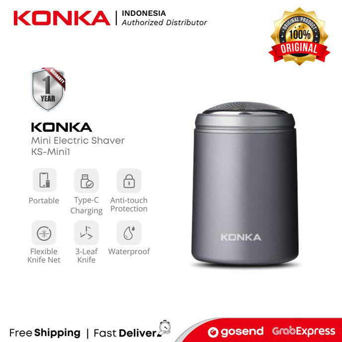 KONKA Mini Electric Shaver | Pencukur Kumis Jenggot - KS-Mini1