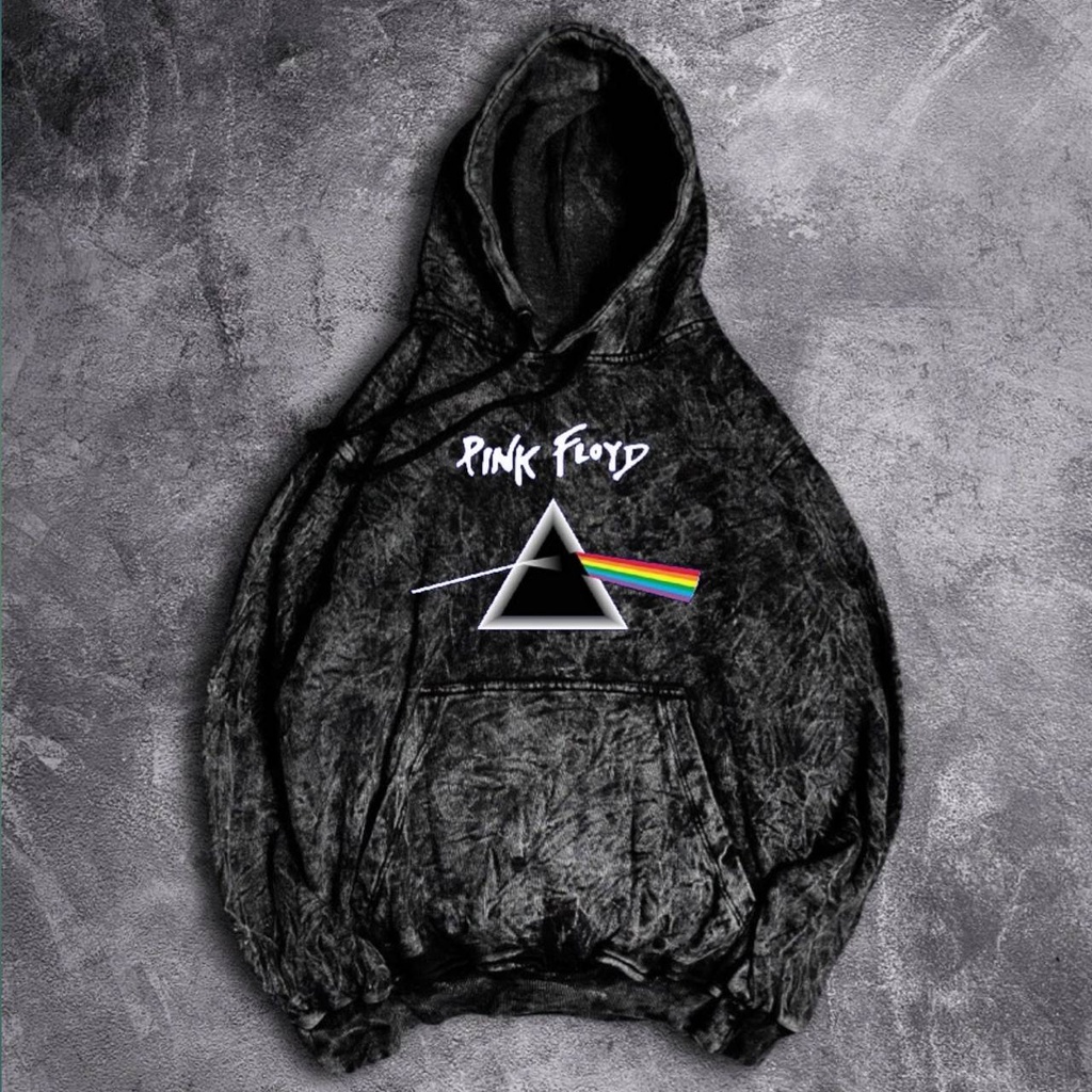 Jaket Sweater Hoodie Sandwash Distro Motif Pink FLOYD | Jaket Hoodie Sandwash | Jaket Sweater Hoodie Pria Sandwash