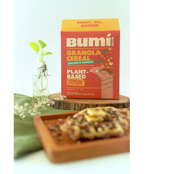

♕ Bumi Bites Granola Cereal with Apple & Cinnamon 400 gram ➵