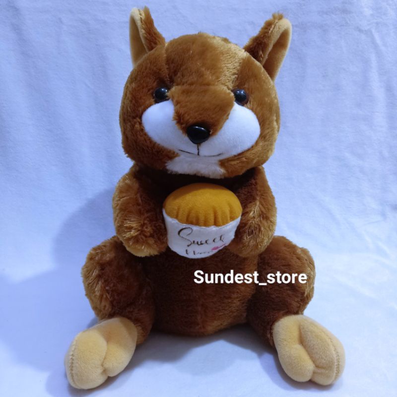 Boneka Tupai Squirrel Besar