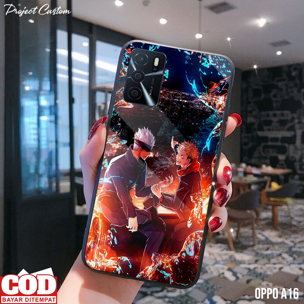 Case OPPO A16 - Casing Hp OPPO A16 Terbaru [ ITDR-01 ] Silikon OPPO A16 - Kesing Hp - Softcase Hp - 