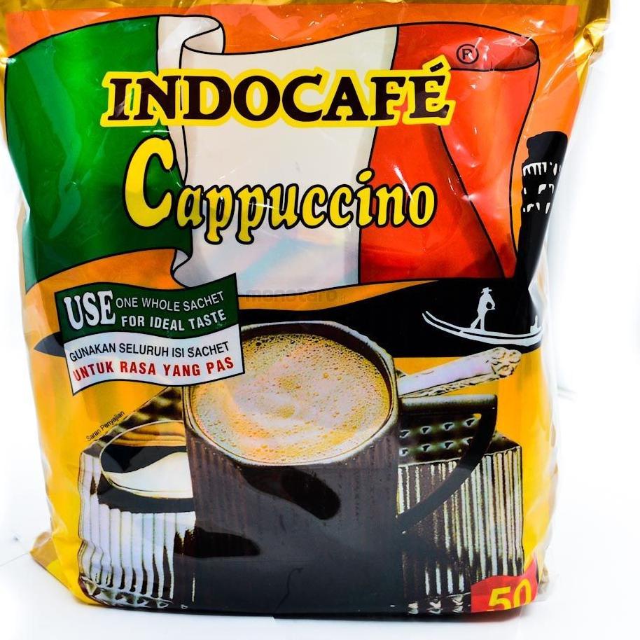 

☑ INDOCAFE CAPPUCCINO (25 GRAM X 50 SACHET) ➱