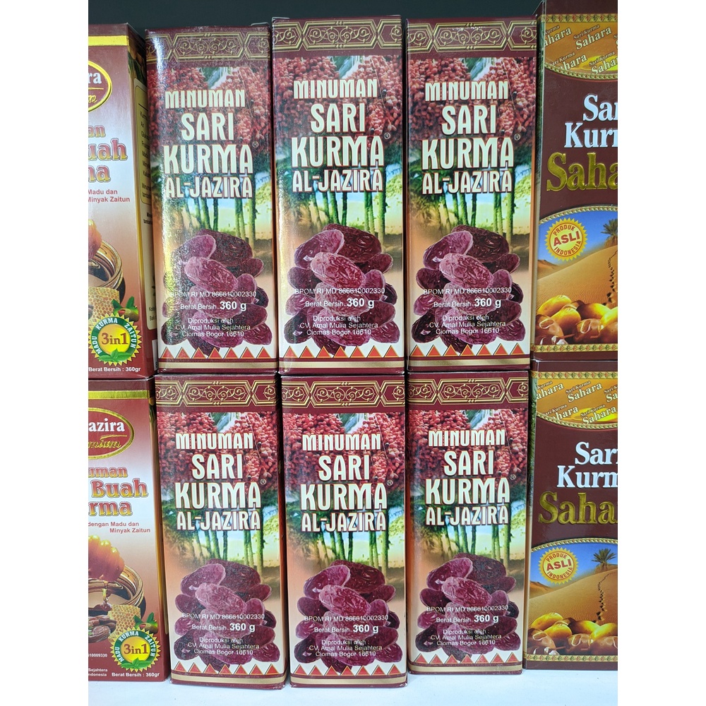 

Minuman Sari Kurma Al-Jazira AlJazira AlJazirah 360gr Al Jazirah