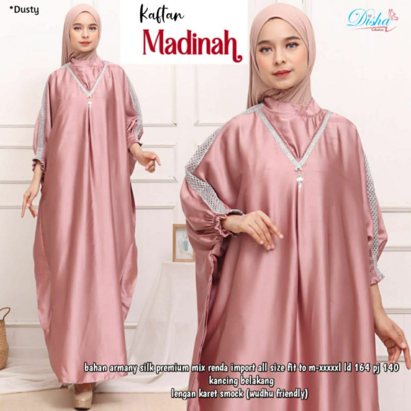 Kaftan Madinah by Disha armany silk premium rr173