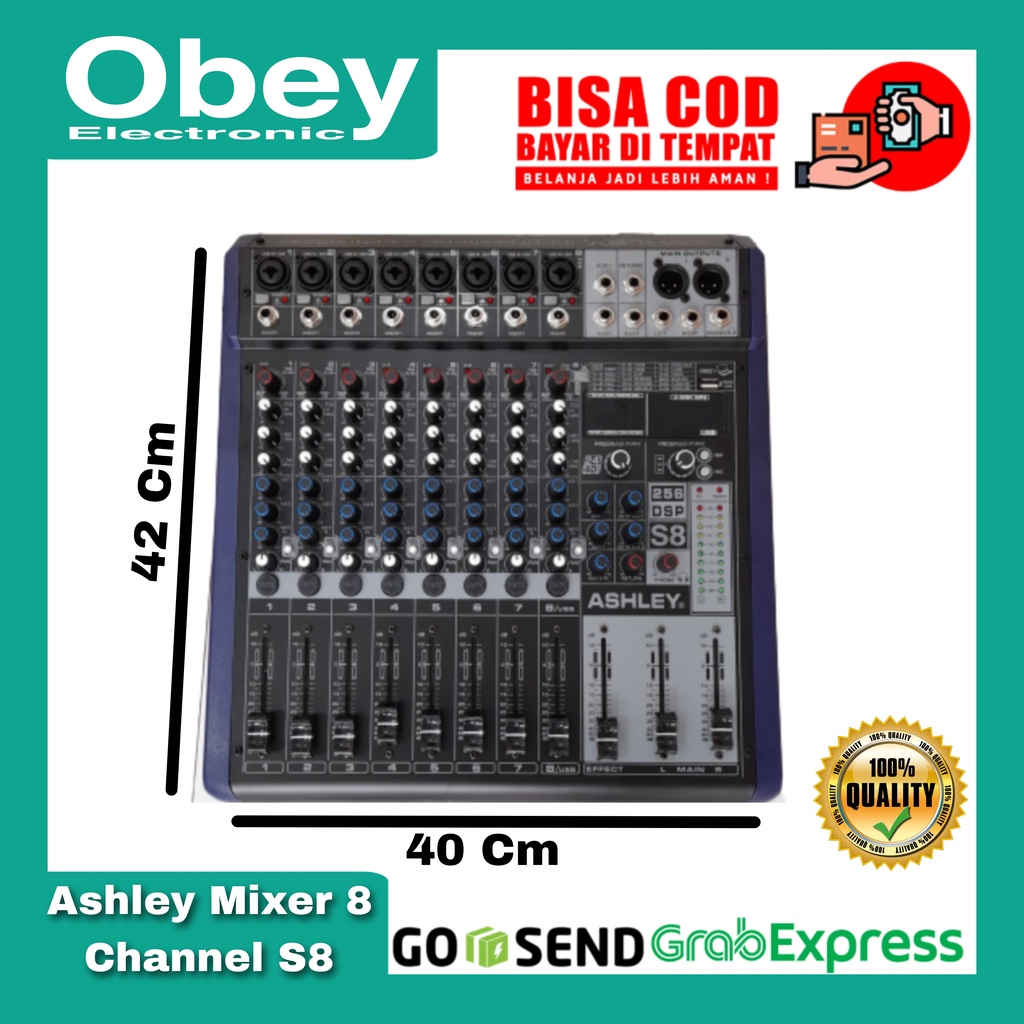 Ashley Mixer  8 Channel S8