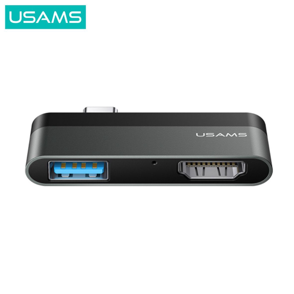 USAMS Type C Mini HUB SJ461 Type C to 3 USB Port/SJ462 Type C to USB 3.0+ Audio Video Port