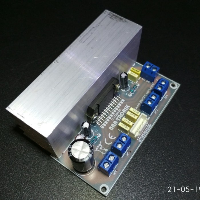 Quad Bridge Power Amplifier - Power Walet + Pendingin Kualitas Oke !!