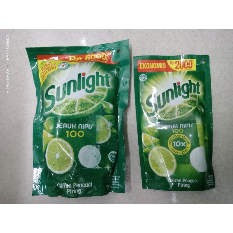 SUNLIGHT JERUK NIPIS 90 ML/ 210 ML