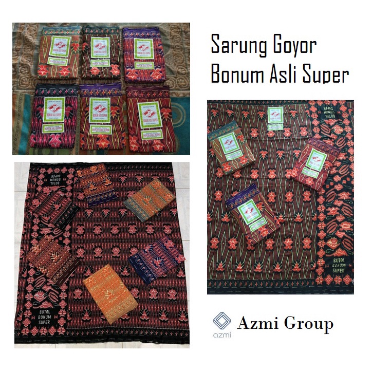 SARUNG GOYOR PRINTING BOTOL BONUM SUPER / SARUNG GOYOR SUPER ASLI / SARUNG DEWASA