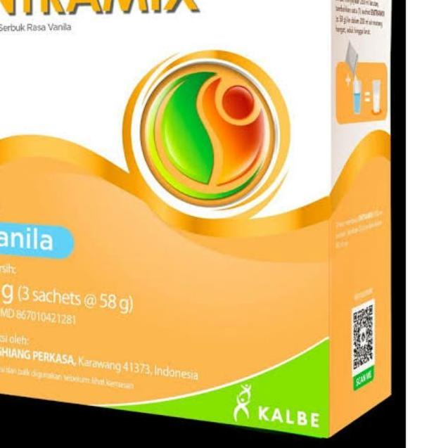 

♖ Entramix Vanilla 174 gram ☛