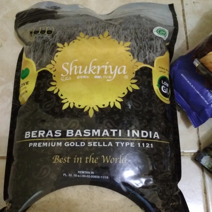 

beras basmati shukriya 5kg premium low GI