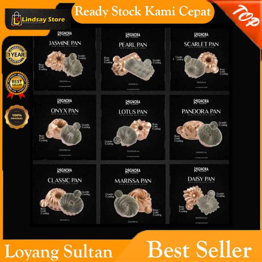 SIGNORA - LOYANG / CETAKAN KUE DAN PUDING GRANITE [DISTRIBUTOR RESMI JAKARTA] LOYANG SULTAN LOYANG B
