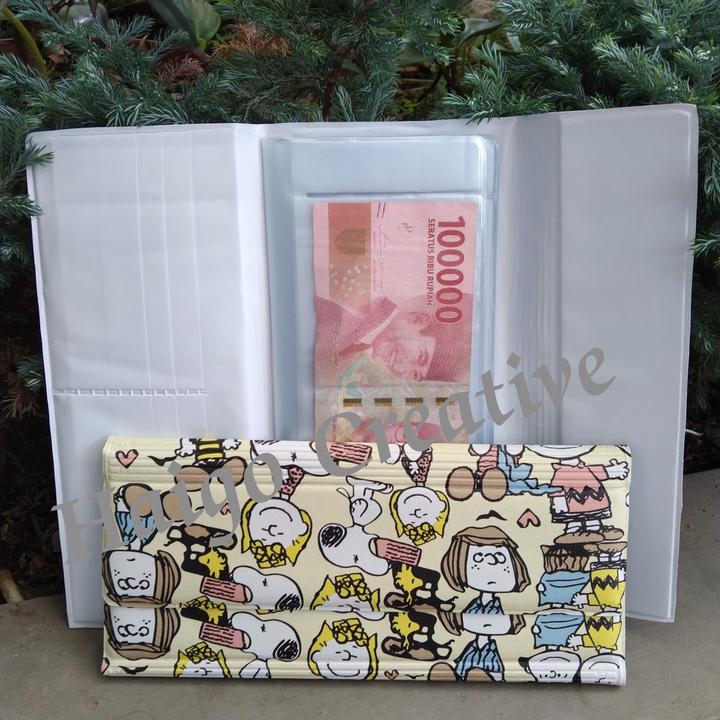 DOMPET SNOOPY - WALLET ORGANIZIER