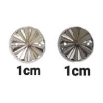 Payet Variasi Bulat 10 mm @1440 pcs Payet Mote Jahit Tempel