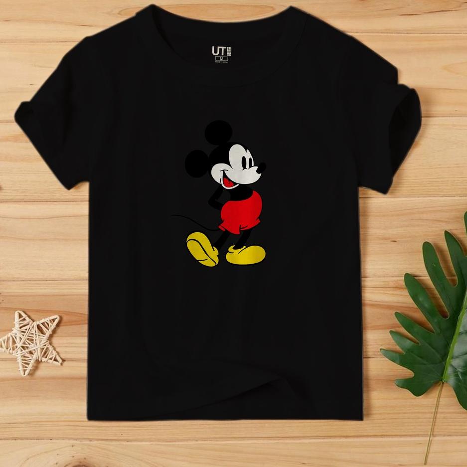 ➥ UNIQLO MICKEY MOUSE PREMIUM Kaos T-Shirt anak Cowok Cewek ♞