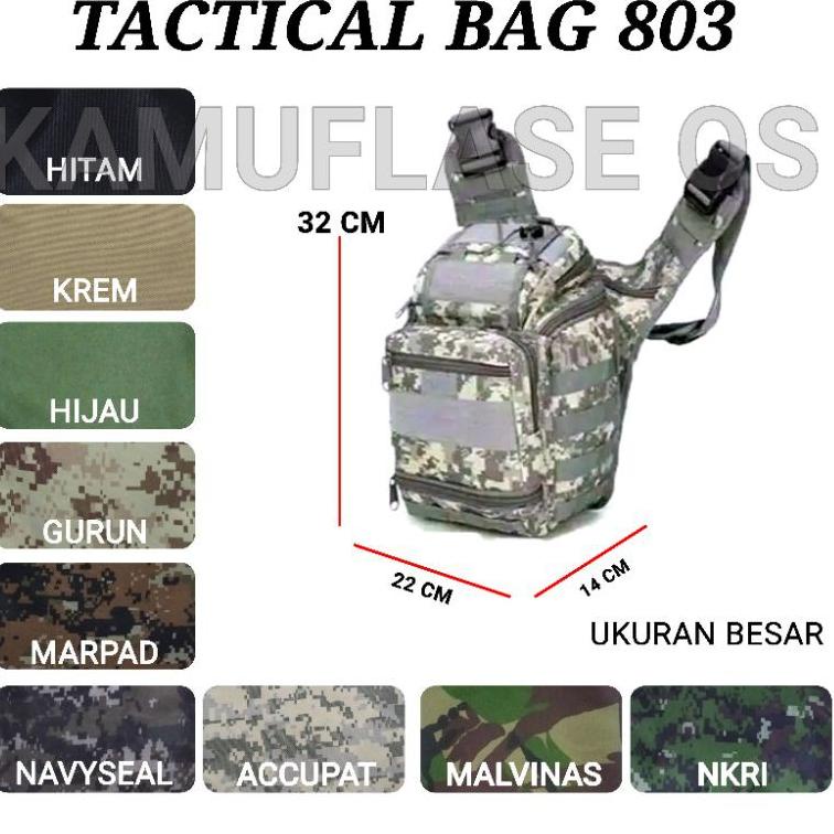 MURAH MERIAH TAS SELEMPANG TACTICAL ARMY TAS CAMERA 803