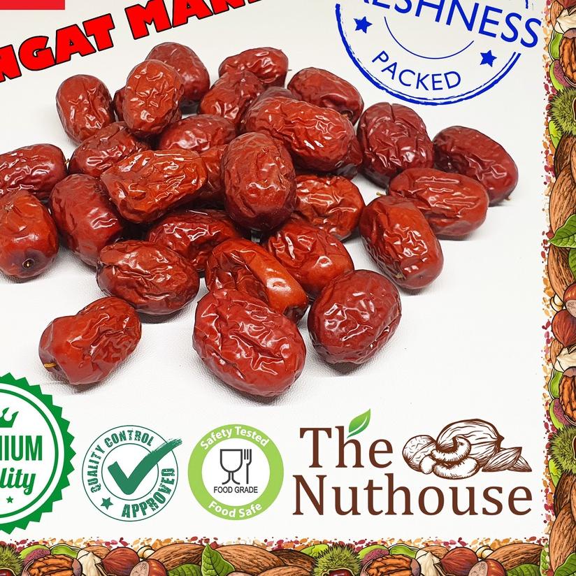 

➭ 1kg Dried Red Dates / Kurma Merah / Angco / Hong Zao [PREMIUM MEDIUM] ▲