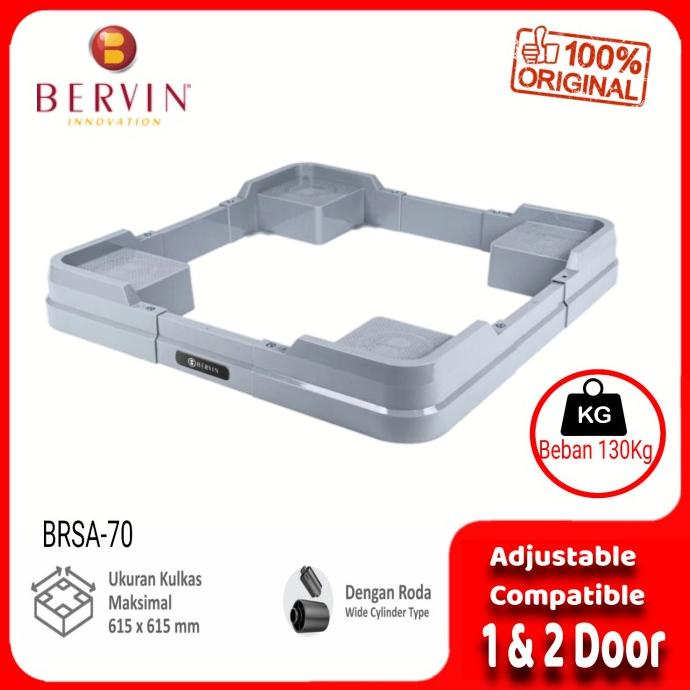 BERVIN RODA KULKAS ANTI KARAT