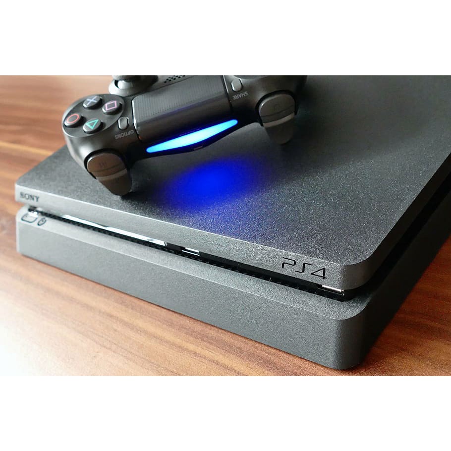 【PS4 SLIM】Sony PS4 Playstation 4 Slim Original 500GB | 1TB BONUS 200++ Games GARANSI 1TAHUN