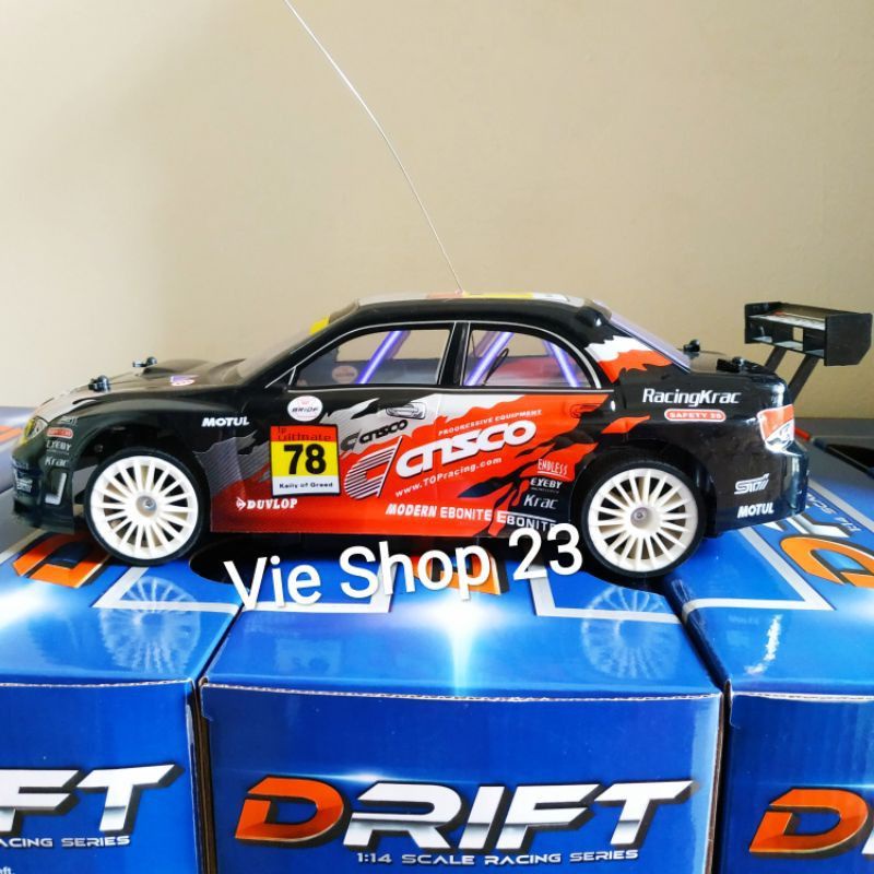 Drift Racing mobil remote drift super turbo skala 1:14 Rc drift Racing mobil remote