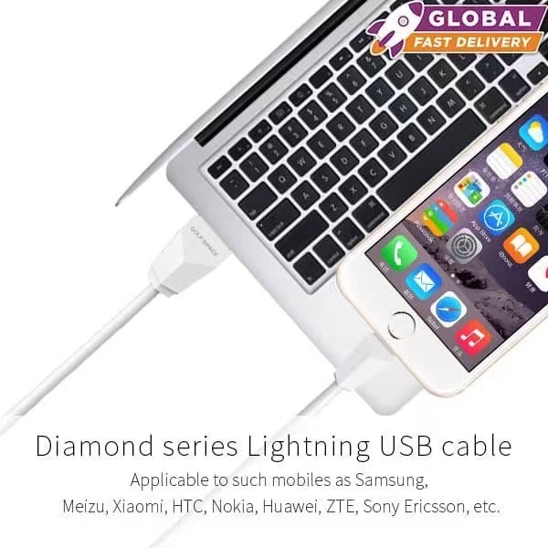 GC46I Kabel For iPhone Lightning / Type C Fast Cas 2.4A Cable