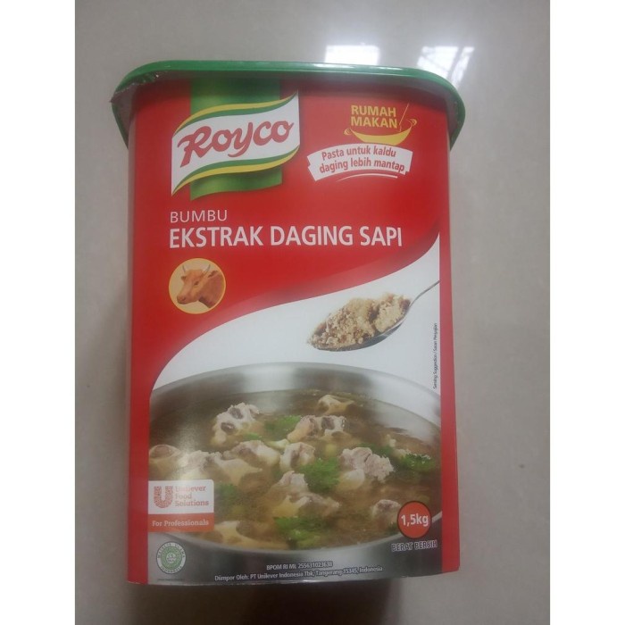 

[ 1.5kg ] ROYCO BUMBU EKSTRAK DAGING SAPI