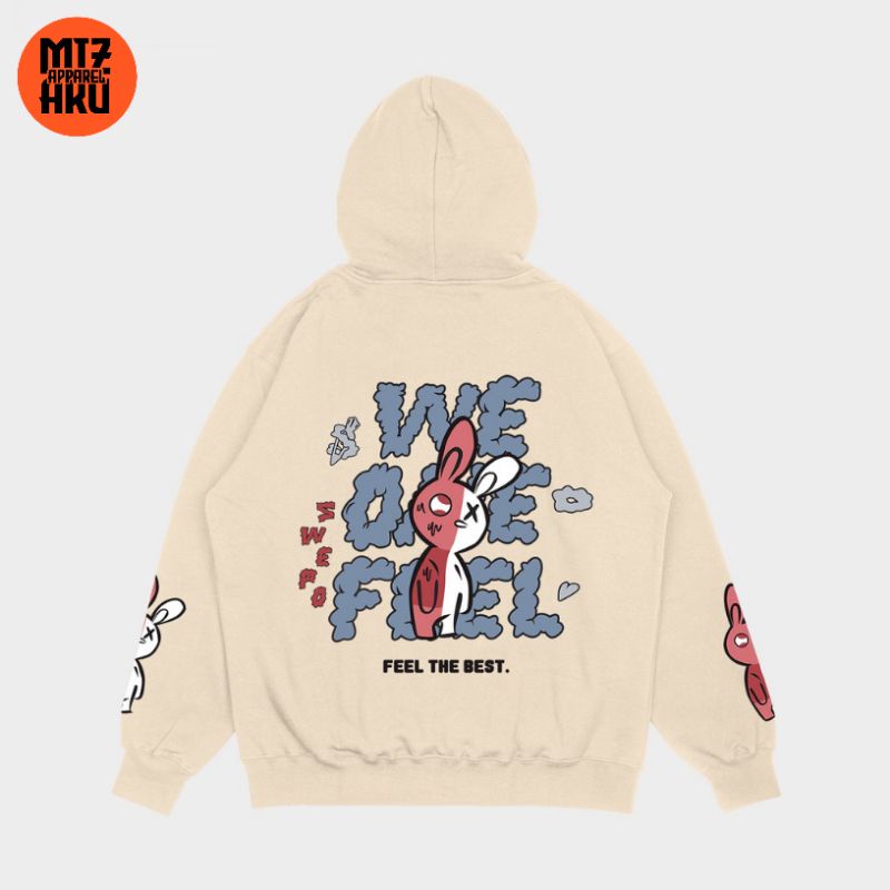 Hoodie Jumper We One Feel (SABLON) (PRIA & WANITA)