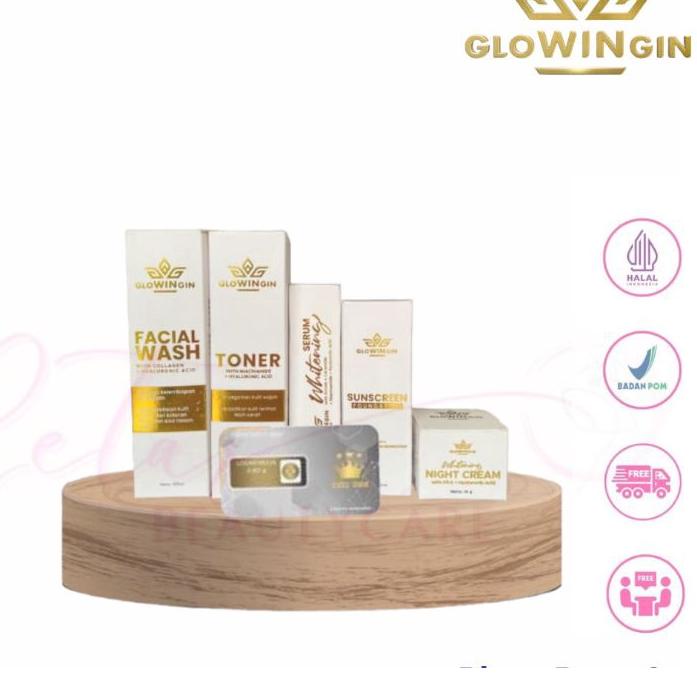 ☏ GLOWINGIN SKINCARE WHITENING FREE LM ❁