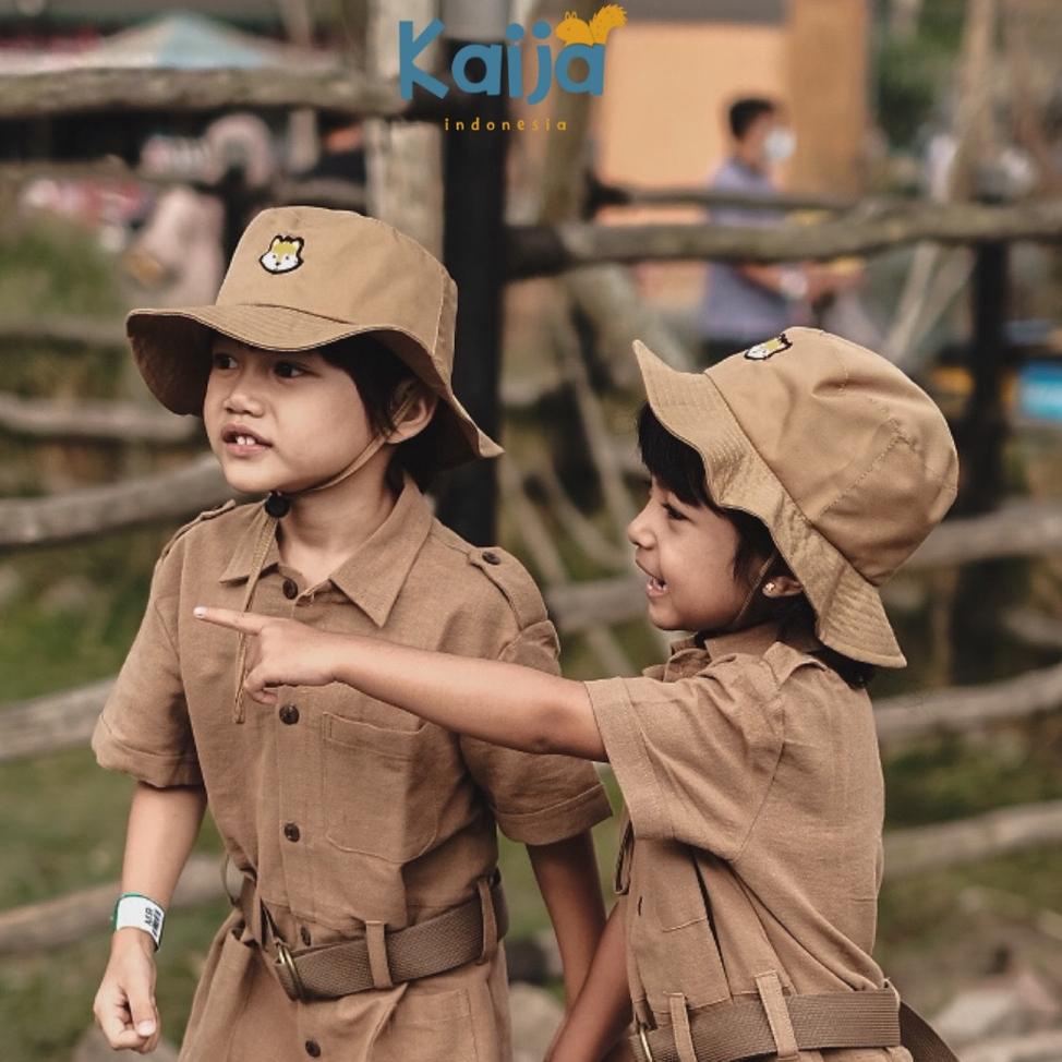 MENARIK SAFARI HAT / Topi Safari Anak / Topi Rimba Anak by KAIJA