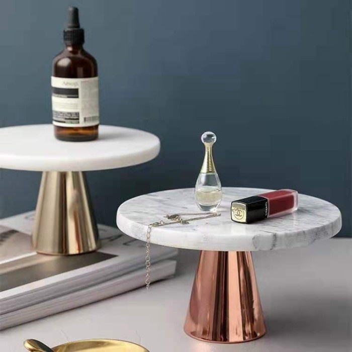 Alat Cake Stand / Cake Stand Kue / Cake Stand Marmer / Cake Stand Marble