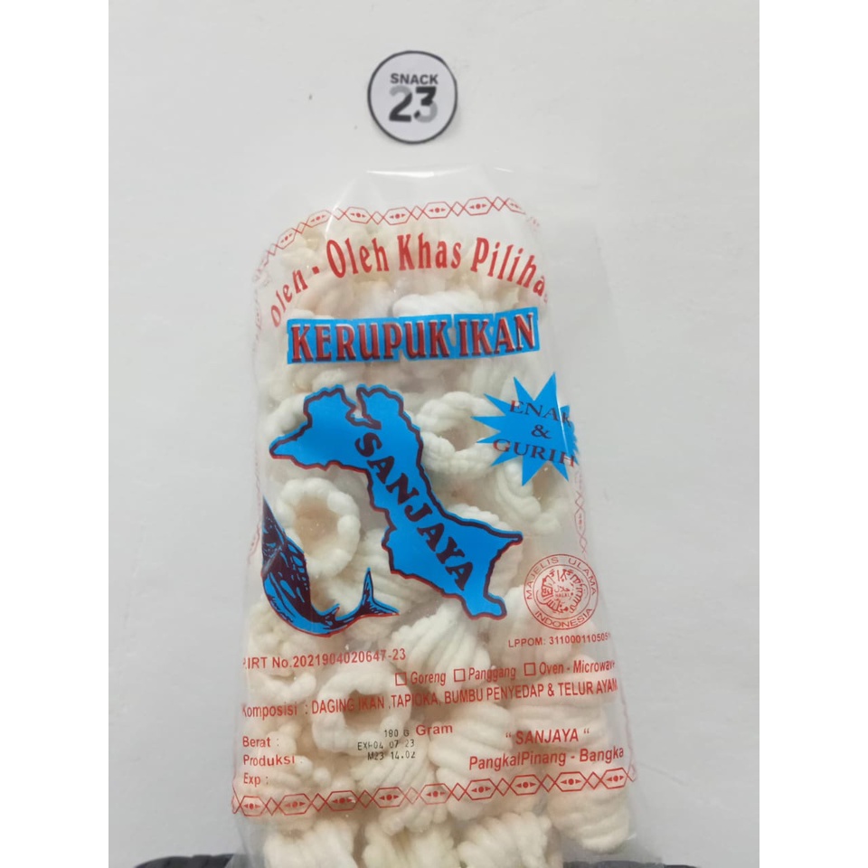 

Kerupuk Sanjaya Spiral 180gr