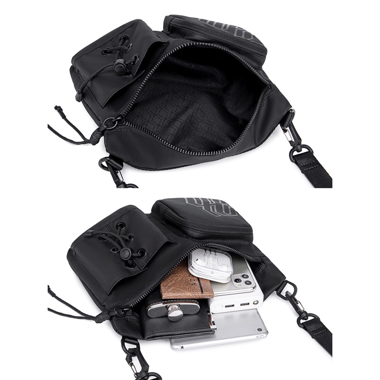 Arctic Hunter K00535 Tas Selempang Sling Messenger Bag Pria Ringan