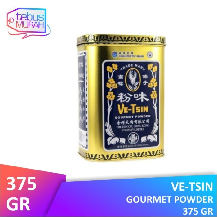 

Vetsin Hongkong 375gr - Ve-Tsin Penguat Rasa