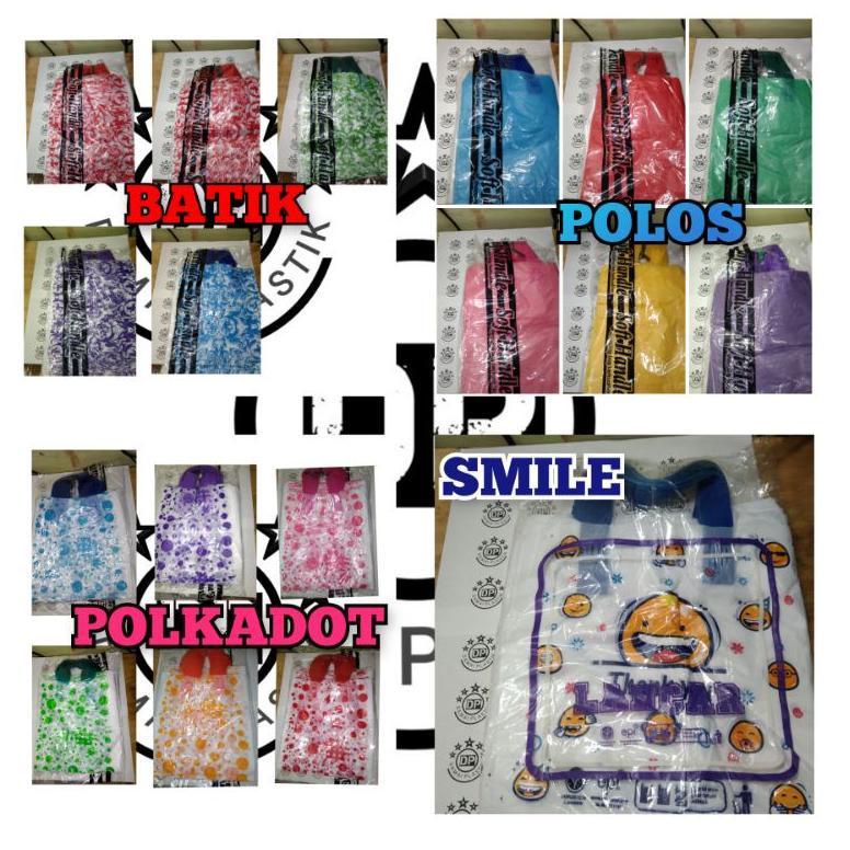 

➝ KANTONG PLASTIK ONLINE SHOP SOFT HANDLE SHOPPING MOTIF EMOJI 35 X38 THANK YOU SMILE GOODIEBAG 35X38 WOW BANGET 32D