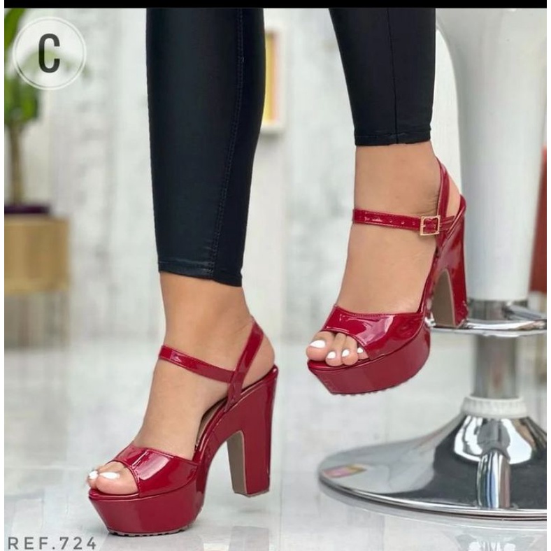 Sandal Heels Wanita Diana Tinggi 12 cm