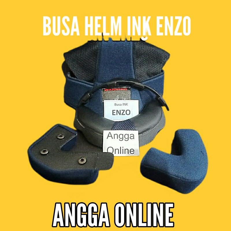 Busa Helm INK ENZO, SET BUSA HELM INK ENZO, SPON INK ENZO