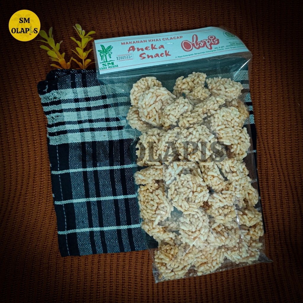

RENGGINANG MINI 250 GRAM OLEH OLEH CILACAP