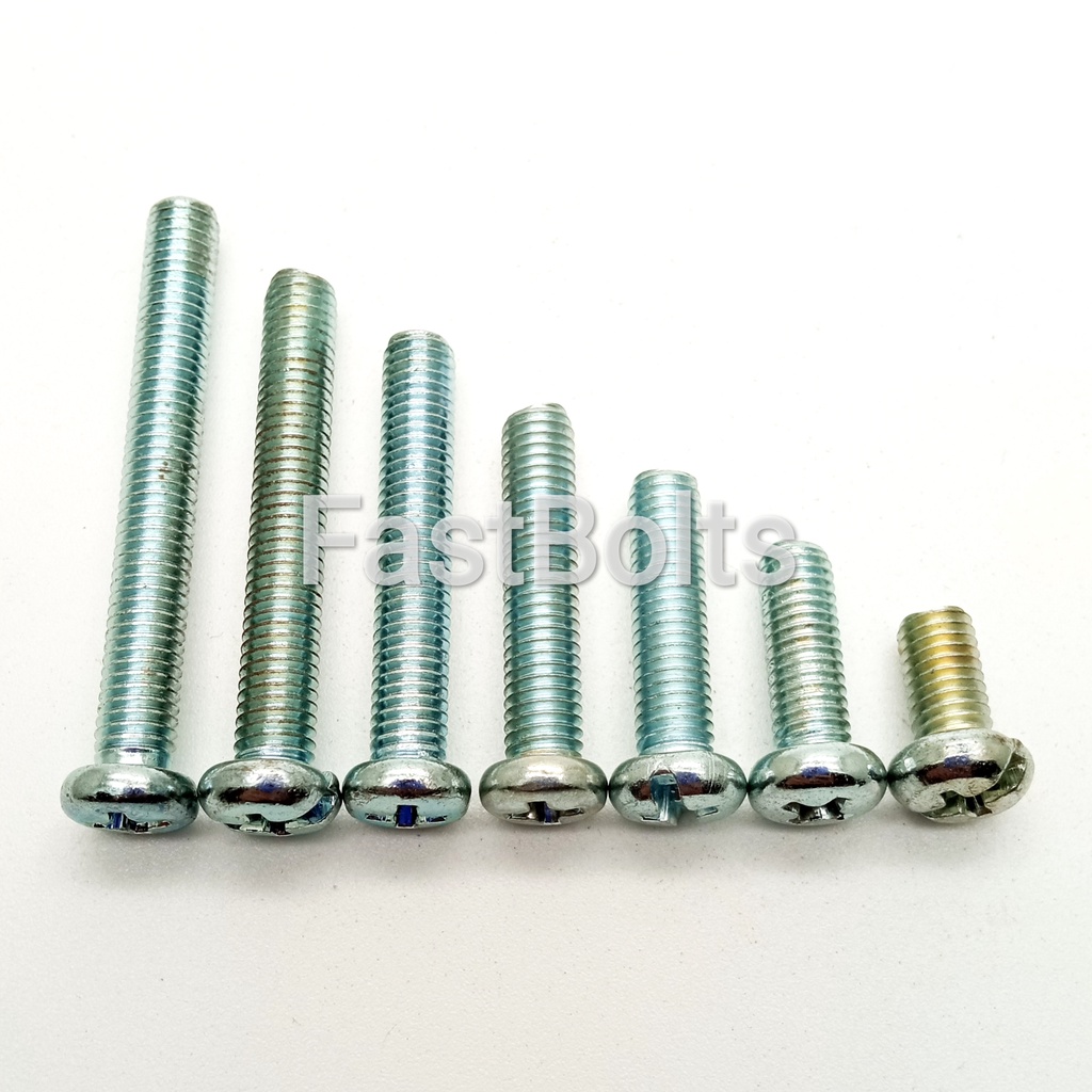 Baut JP 5 x 40 / Baut JP M5 / Baut Obeng Plus Kunci 8