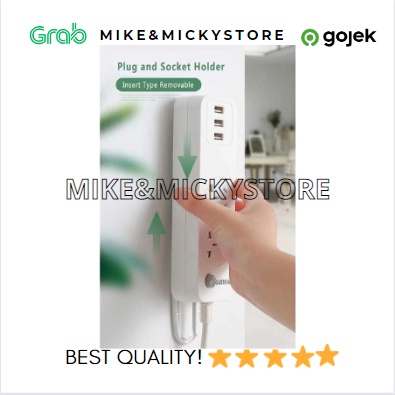 adhesive socket mount