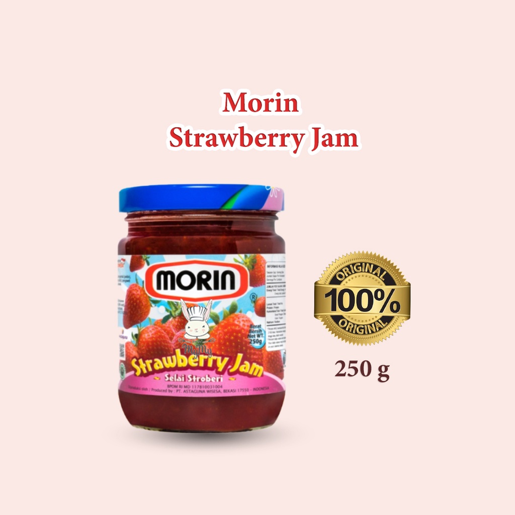 

Morin Strawberry Jam Selai Strawberry 250 Gram