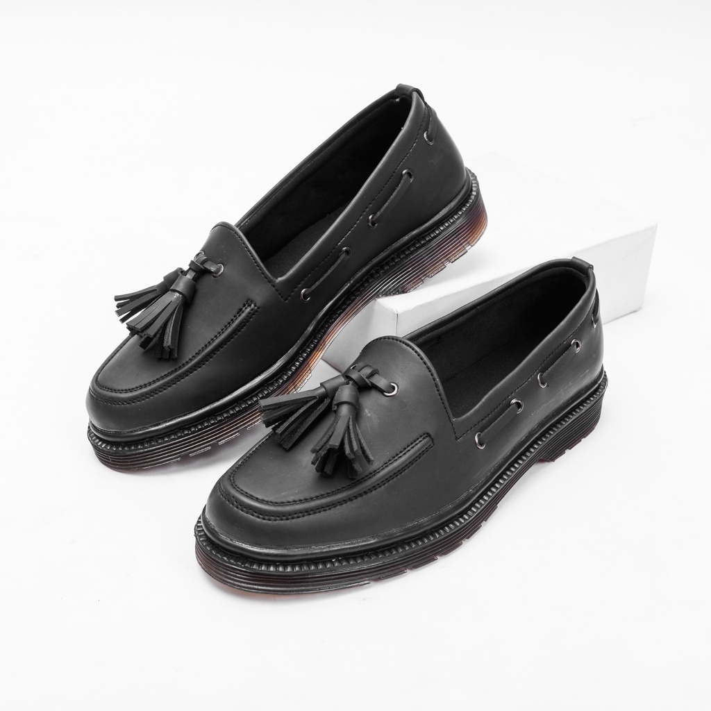 LALAKI LIKEPROJECT Sepatu Formal Slip On Loafers Pria &quot;XANDER MEN SHOES&quot;