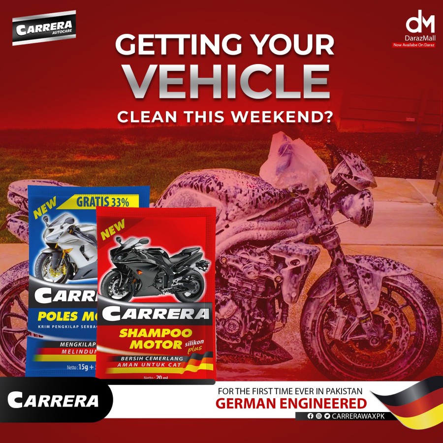 Carrera Poles Motor Mobil Sachet