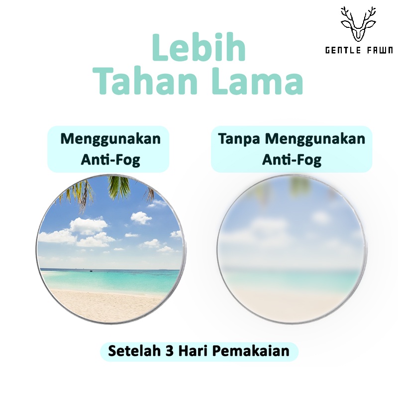 Gentle Fawn Spray Pembersih Lensa Anti Fog Anti Embun Berbagai Aroma Lens Cleaner Anti Kabut Serbaguna 30ml Kacamata/Cermin/Kamera/Komputer/Notebook/Helm dll.-2