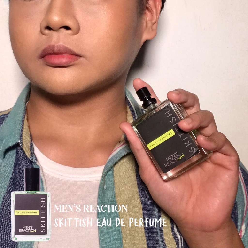Parfum Skittish Men's Reaction Parfum Cowok Best Seller