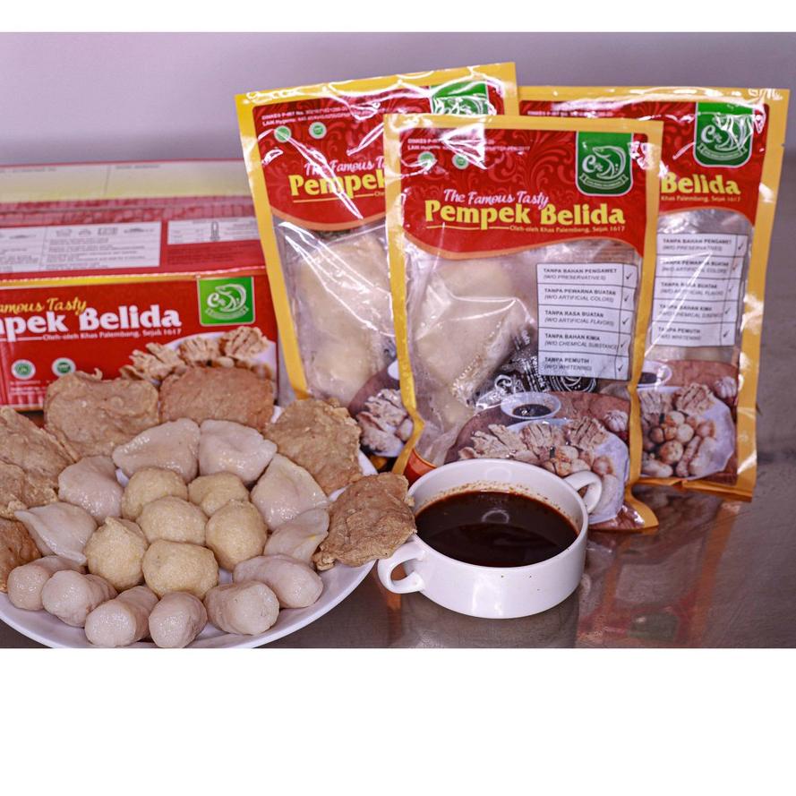 

☑ Pempek Belida CRP Asli Palembang Paket Campur 24 Pcs (PAKET A) ☆