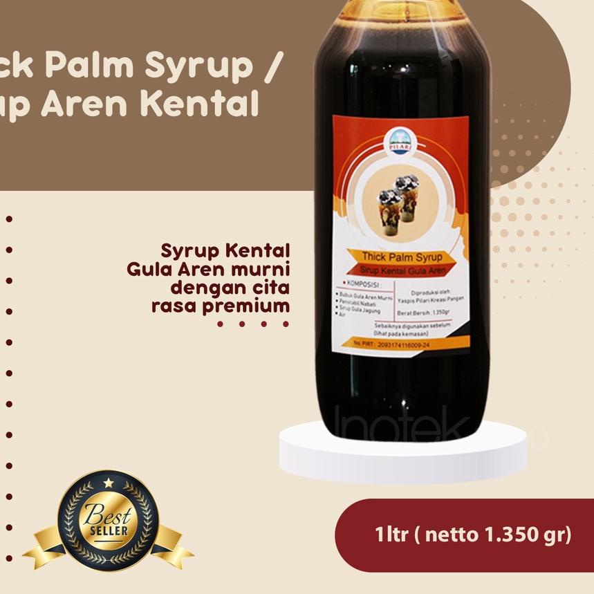 

♀ Thick Palm Syrup / Gula aren cair / Brown sugar syrup 1350 gr ✫